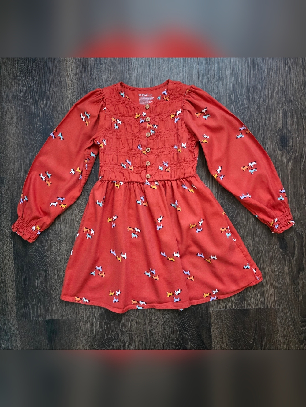 Cat & Jack running horse equestrian dress